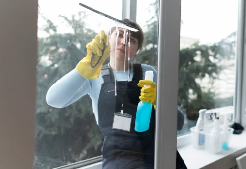 Nettoyage de vitres intérieures et extérieures à Val d'Arcomie